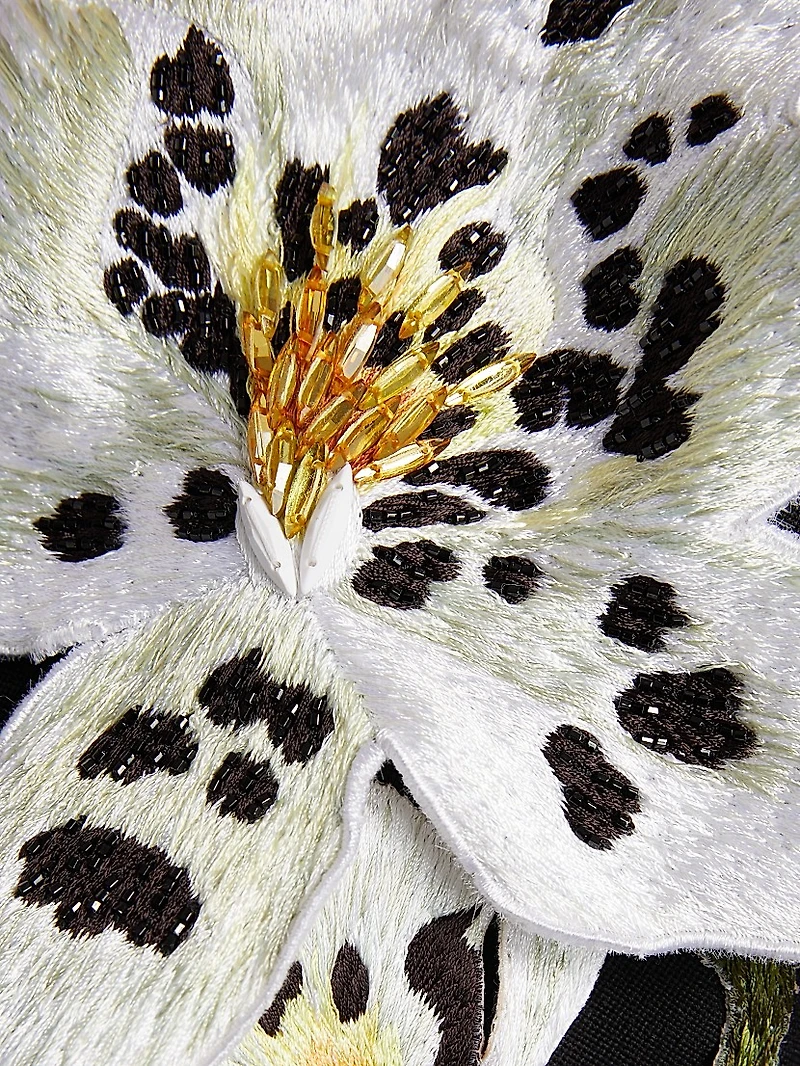Embroidered Bonded Wool Jacket