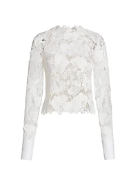Guipure Lace Top