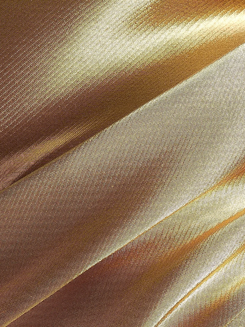 Metallic Orchid Draped Column Gown