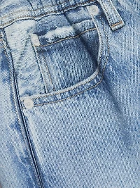 Miramar Elasticized Printed Wide-Leg Jeans