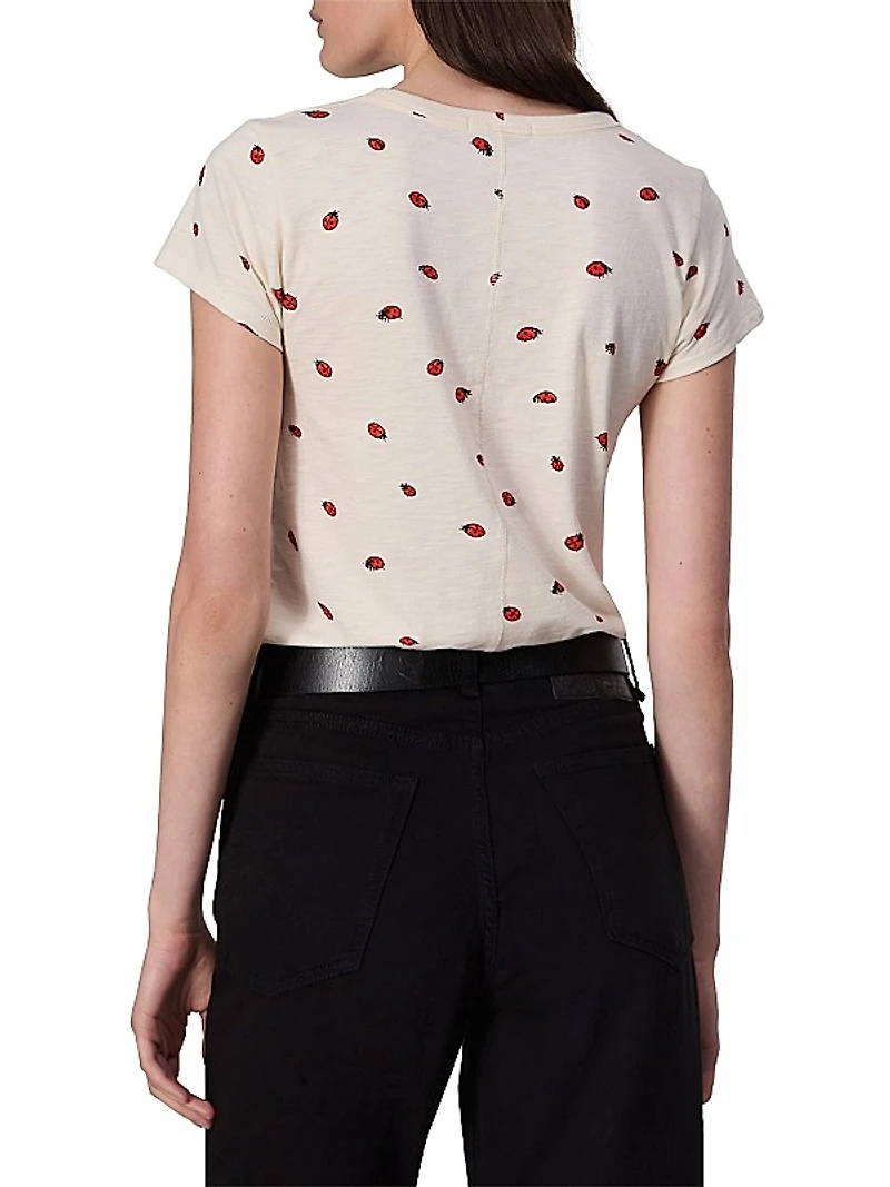 Ladybug Cotton Short-Sleeve T-Shirt