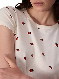 Ladybug Cotton Short-Sleeve T-Shirt