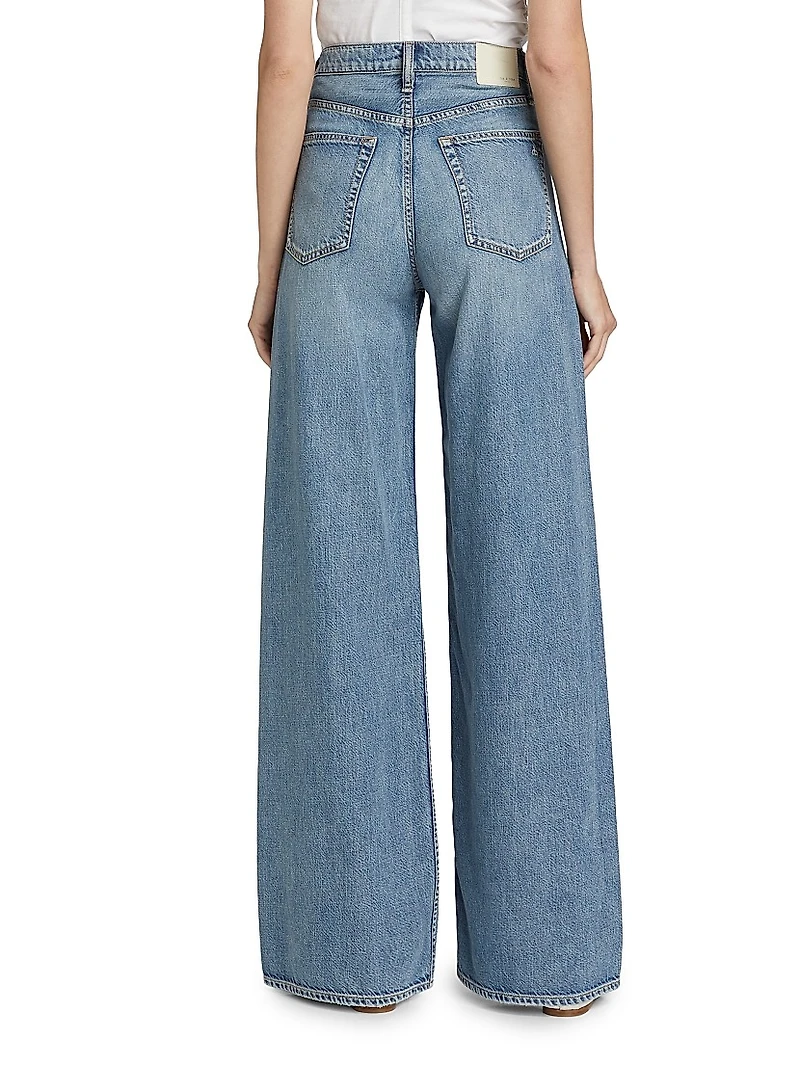 Featherweight Sofie Wide-Leg Jeans