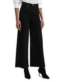 Flexi Sofie High-Rise Ankle Wide-Leg Jeans
