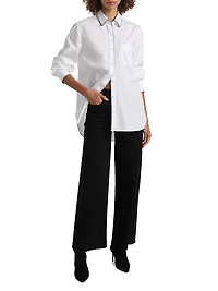 Flexi Sofie High-Rise Ankle Wide-Leg Jeans