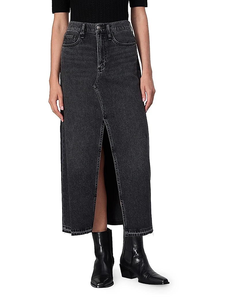 Clara Featherweight Midi-Skirt