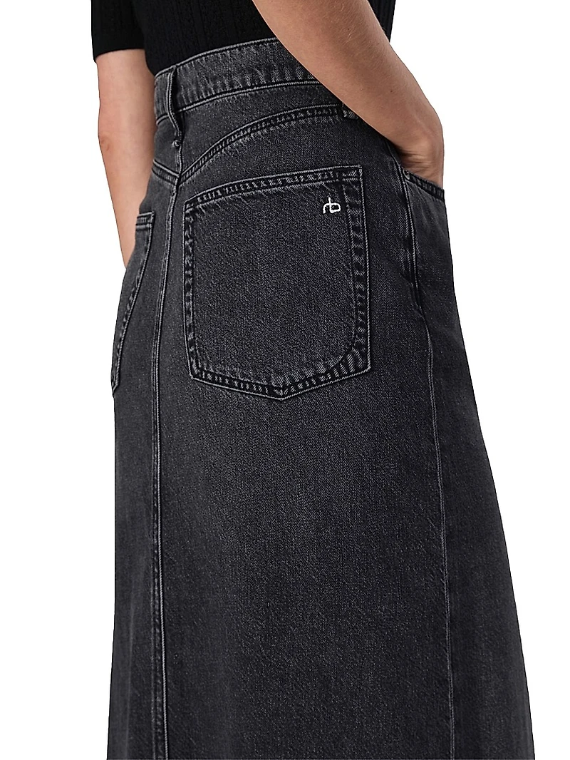 Clara Featherweight Midi-Skirt