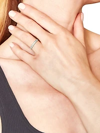 14K Gold & Cushion-Cut Lab-Grown Diamond Eternity Band/3.00-5.00 TCW