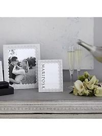 Welcome Home Acrylic Double Scallop Frame