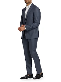 Micro Box Wool Suit
