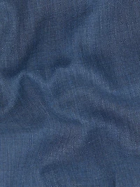 Woven Cotton Button-Up Shirt