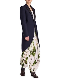Floral Draped Trousers