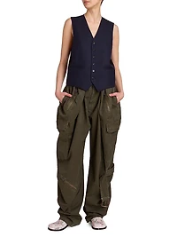 Wool-Blend Vest