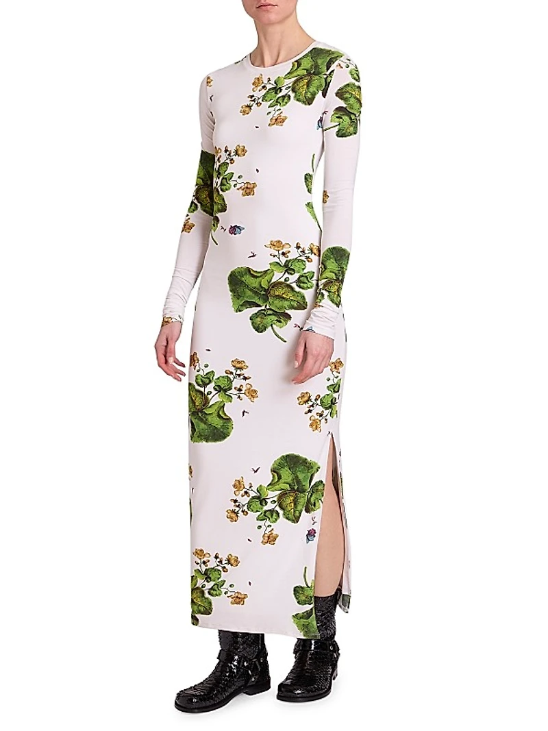 Floral Tube Maxi Dress