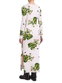 Floral Tube Maxi Dress