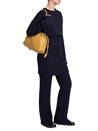 Cinched Wool Sweater