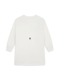 Little Girl's & Logo Fleece Sweatshirt Dress