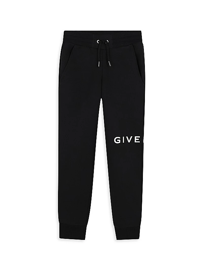 Little Girl's & Girl's Side Logo Sweatpants