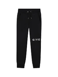 Little Girl's & Girl's Side Logo Sweatpants