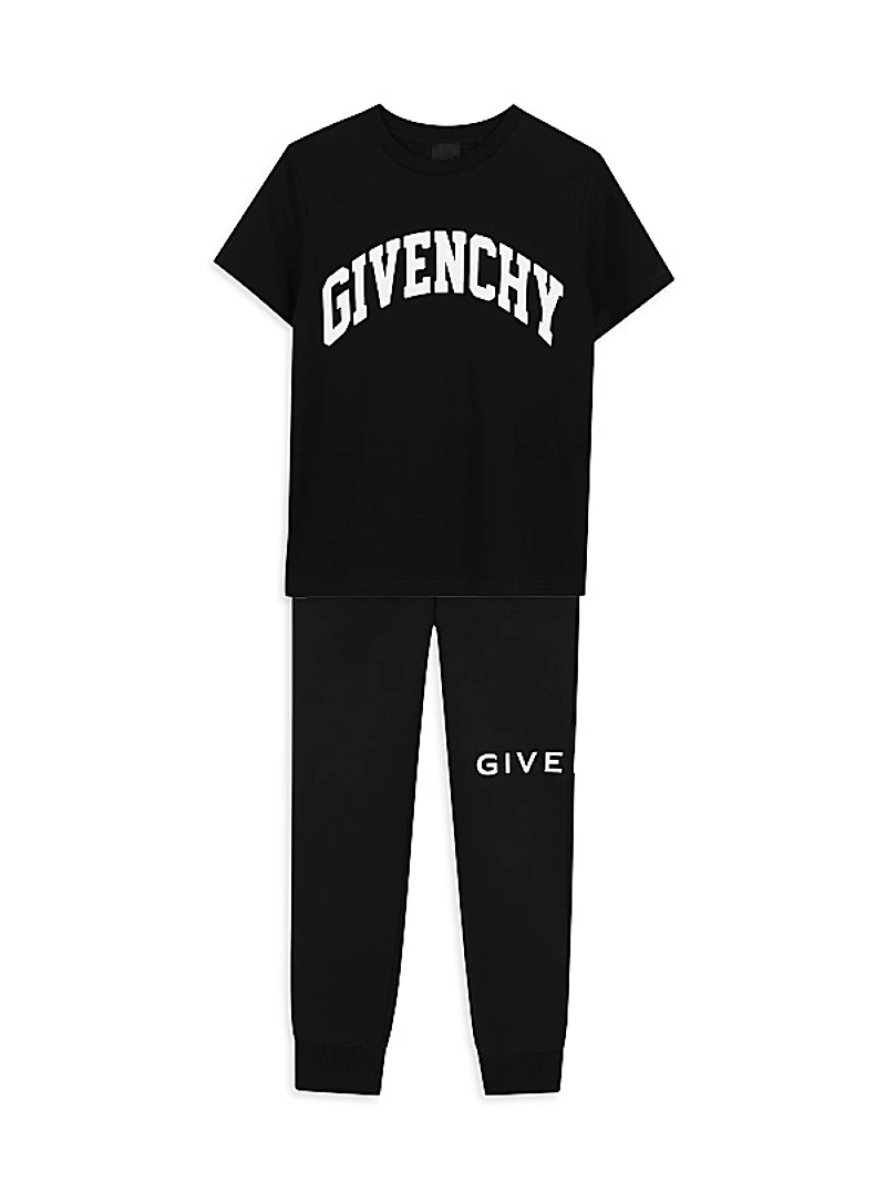 Little Girl's & Girl's Side Logo Sweatpants