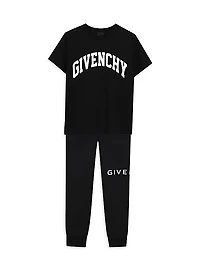 Little Girl's & Girl's Side Logo Sweatpants