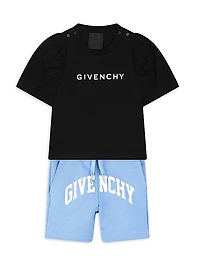 Baby Girl's & Little Girl's Logo Cotton T-Shirt