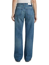 Relaxed Straight-Leg Jeans