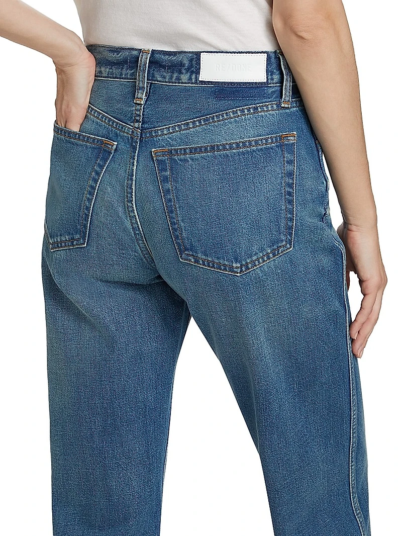 Relaxed Straight-Leg Jeans