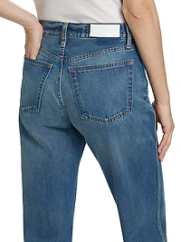 Relaxed Straight-Leg Jeans