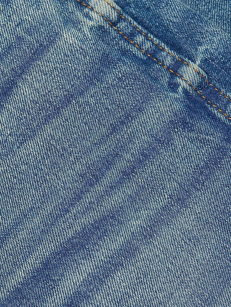 Relaxed Straight-Leg Jeans