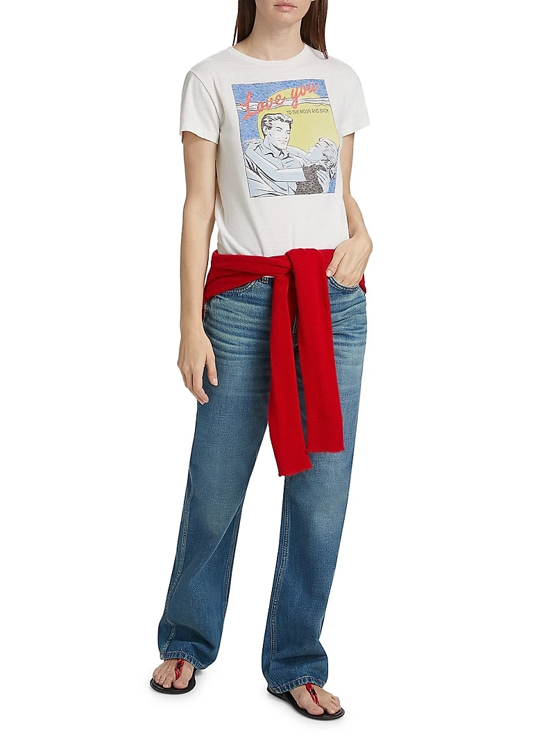 Relaxed Straight-Leg Jeans