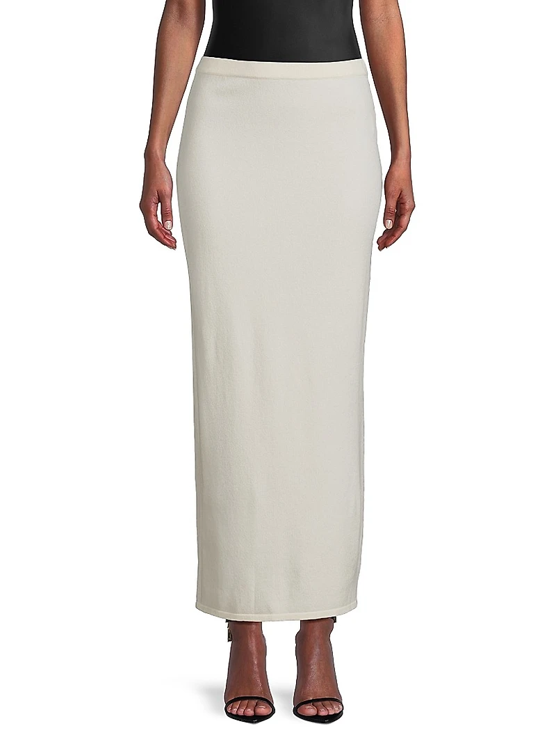Versailles Wool-Cashmere Maxi Skirt