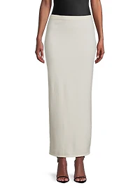 Versailles Wool-Cashmere Maxi Skirt