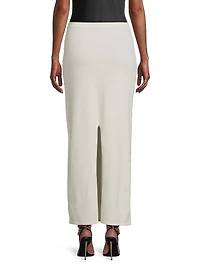 Versailles Wool-Cashmere Maxi Skirt