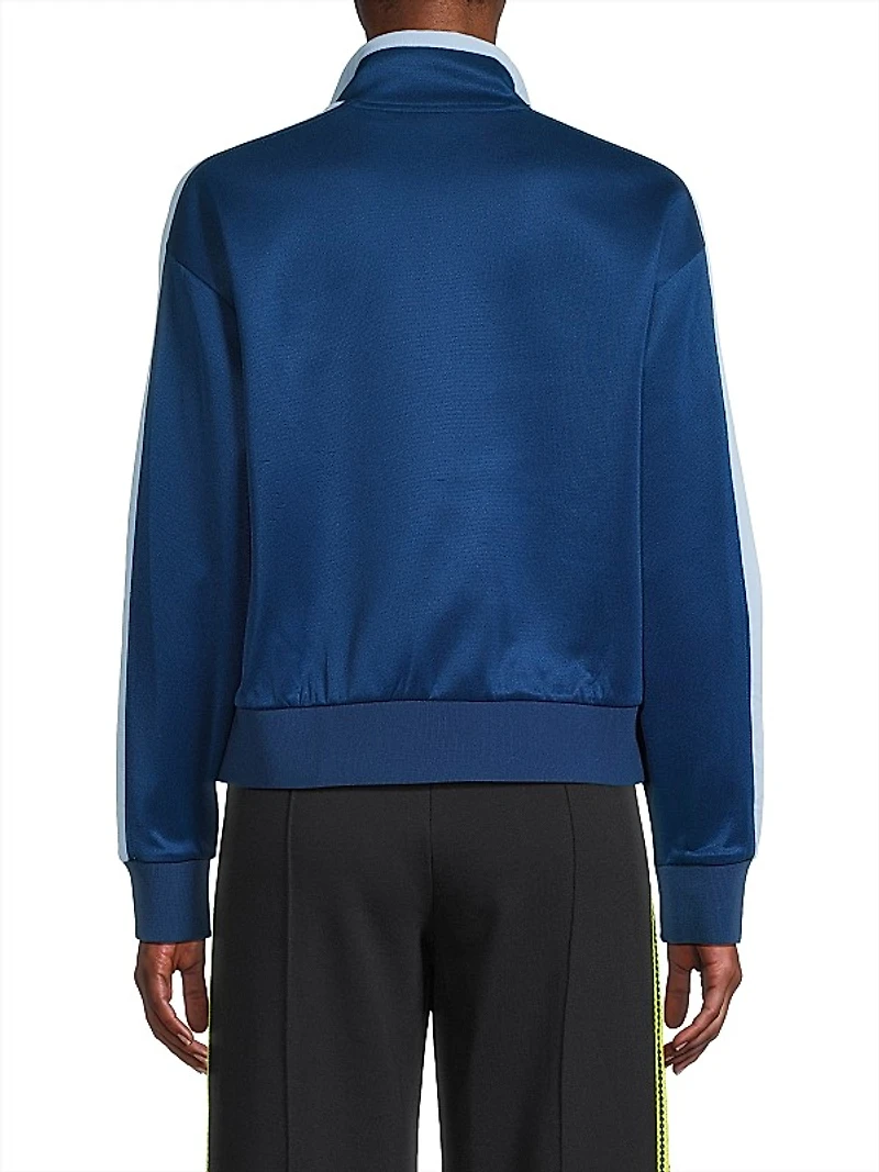 Chevron Quarter-Zip Active Jacket