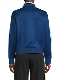 Chevron Quarter-Zip Active Jacket