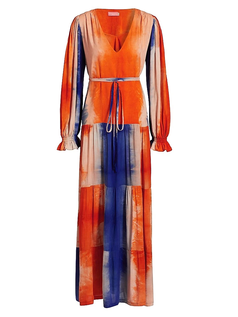 Amope Tiered Maxi Dress