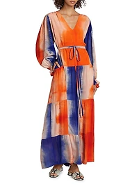 Amope Tiered Maxi Dress
