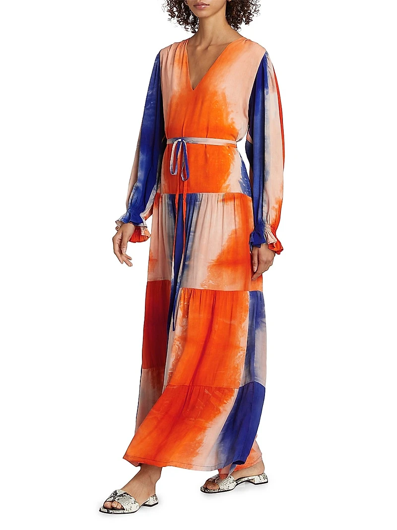 Amope Tiered Maxi Dress