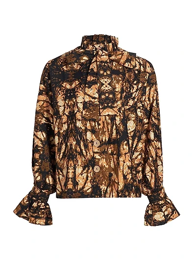 Peju Mockneck Blouse