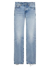 Low-Rise Jeans in Sicily Denim
