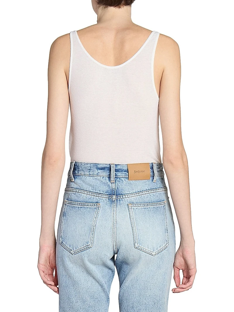 Low-Rise Jeans in Sicily Denim