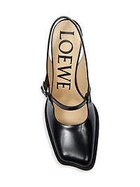Onda Leather Slingback Pumps