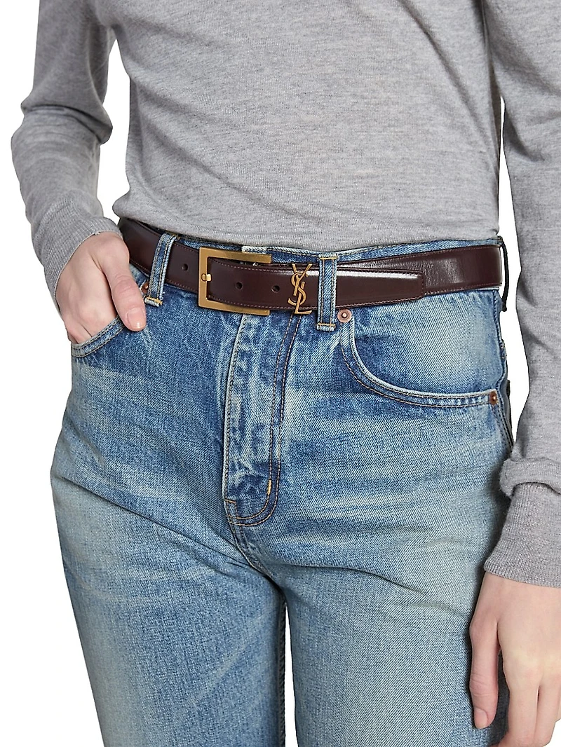 Cassandre Belt Shiny Leather