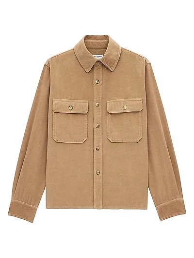 Overshirt in Corduroy