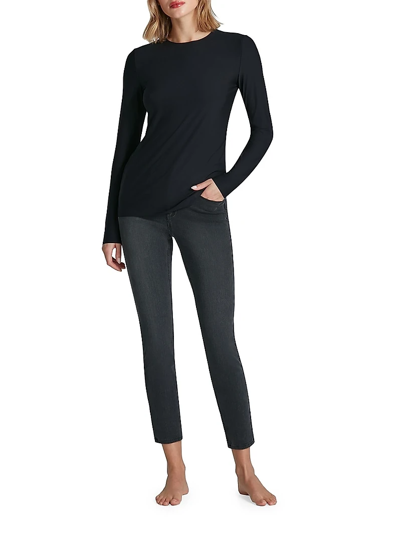 Butter Knit Long-Sleeve T-Shirt