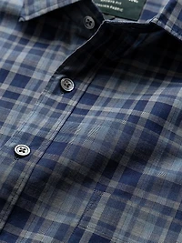 Monavale Check Cotton Button-Front Shirt