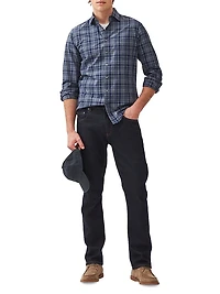 Monavale Check Cotton Button-Front Shirt