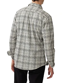 Brookdale Check Cotton Button-Front Shirt