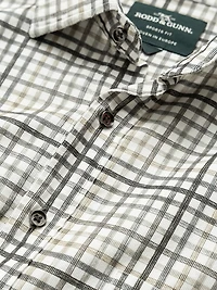 Brookdale Check Cotton Button-Front Shirt